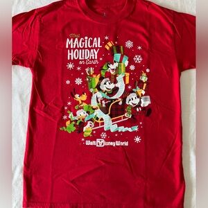 Disney Parks Most Magical Holiday on Earth Walt Disney World Christmas t-shirt